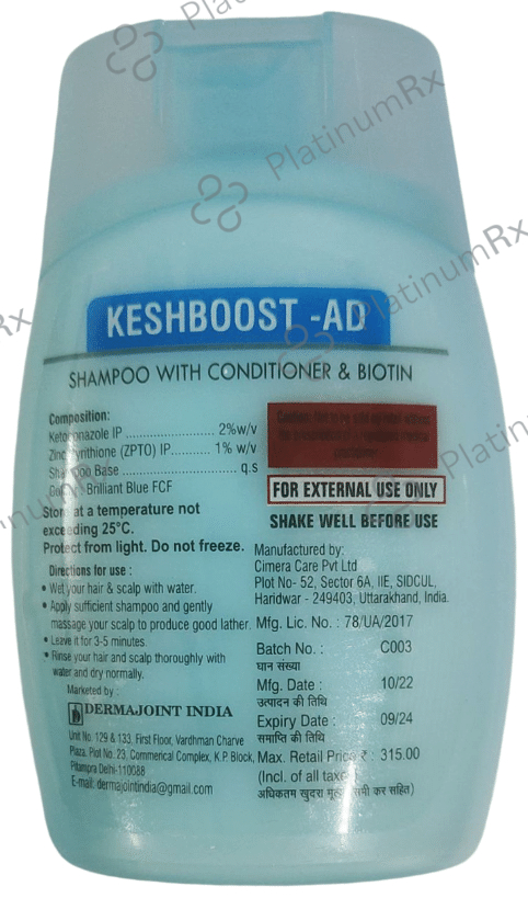 Keshboost AD Shampoo