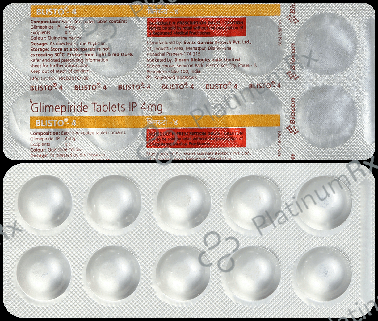 Blisto 4mg Tablet 10s