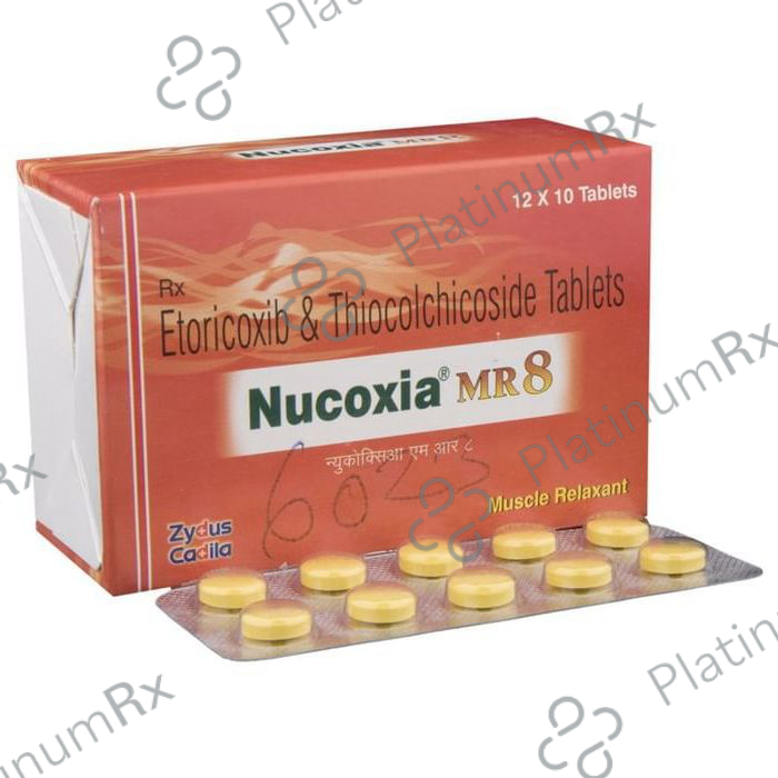 Nucoxia MR 60/8mg Tablet 10s