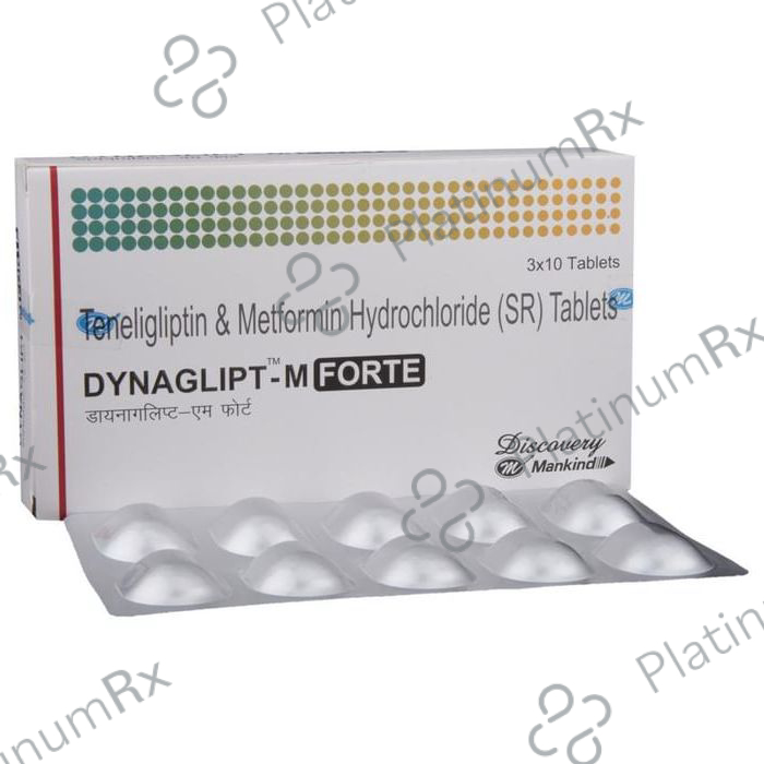 Dynaglipt M Forte 1000/20mg Tablet SR 10s