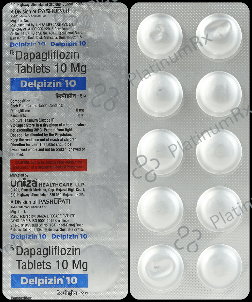 Delpizin 10mg Tablet