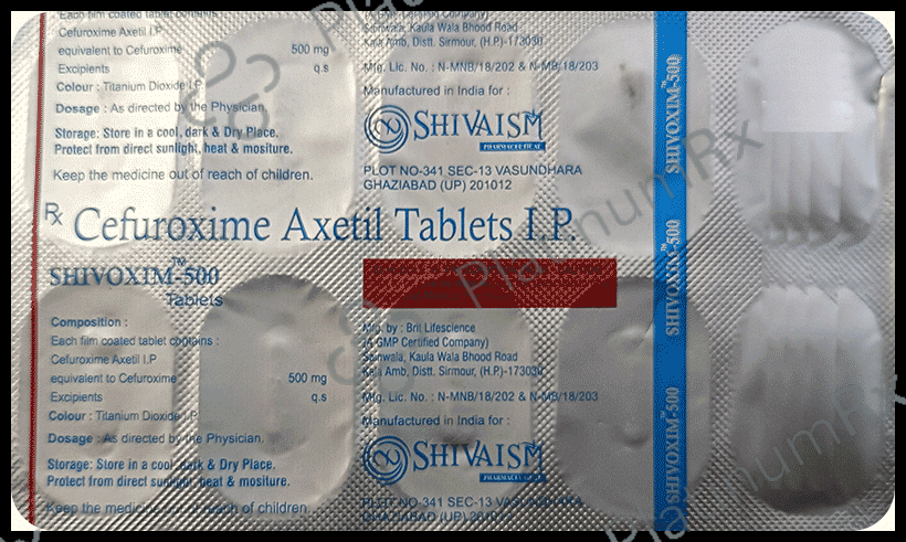 Shivoxim 500 Tablet