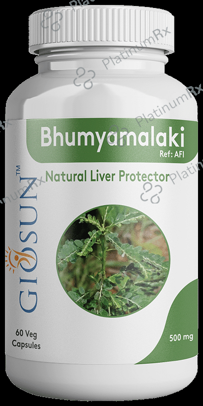 Giosun Bhumyamalaki 500mg Veg Capsule