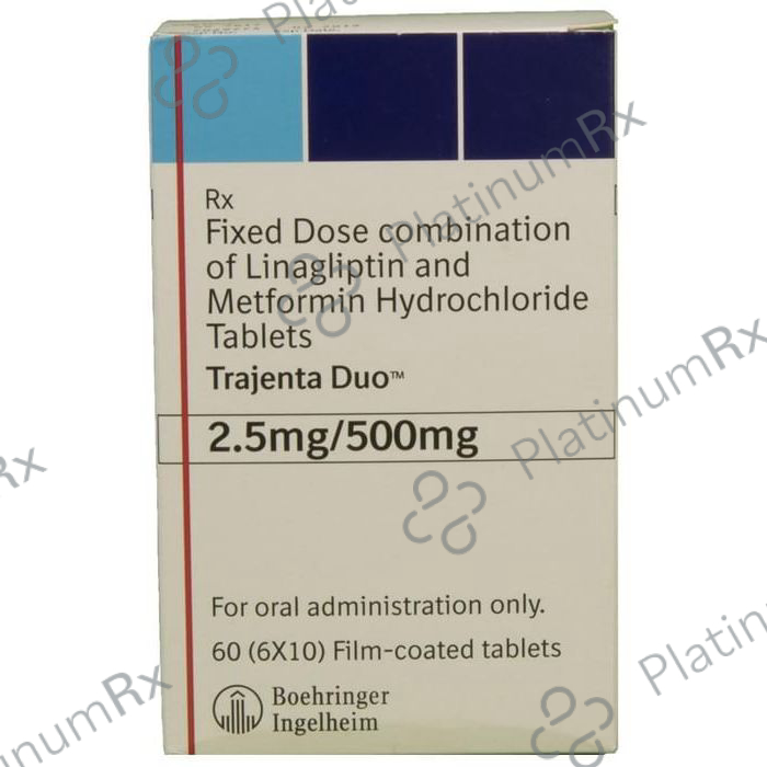 Trajenta Duo 2.5/500mg Tablet 10s