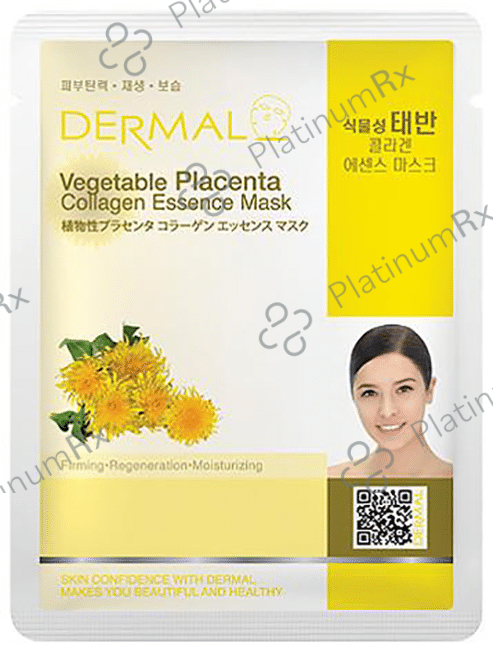 Dermal Vegetable Placenta Collagen Essence Mask