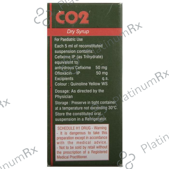 CO2 50/50mg Dry Syrup Mango 30ml