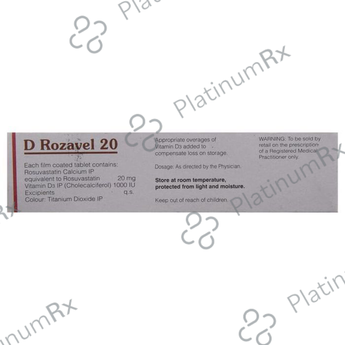 D Rozavel 20 Tablet