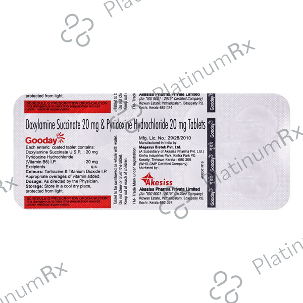 Gooday 20/20mg Tablet 10s