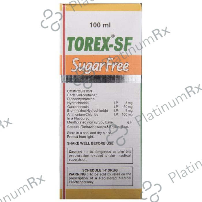 Torex-SF Syrup