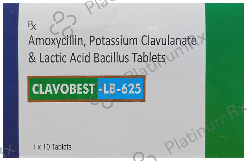Clavobest-LB 625 Tablet
