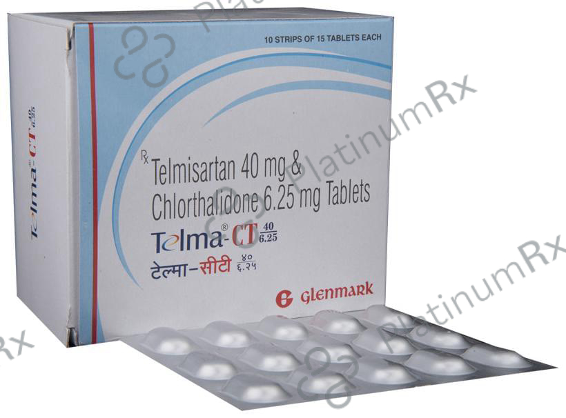Telma CT 40/6.25mg Tablet 15s