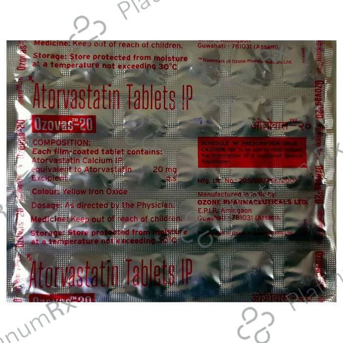Ozovas 20 Tablet 10 Tablet