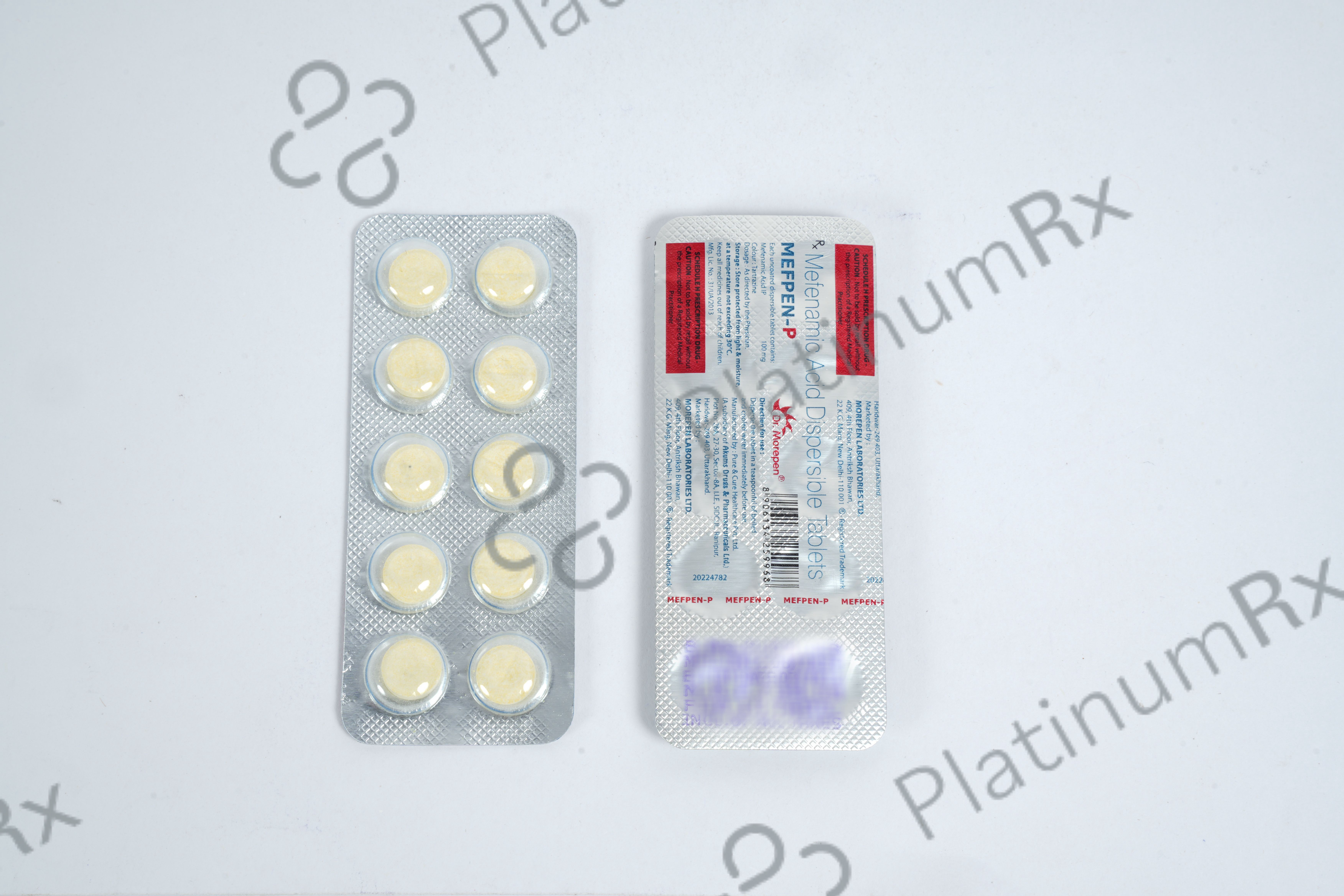 Mefpen P Tablet (Disp Tab) 10s