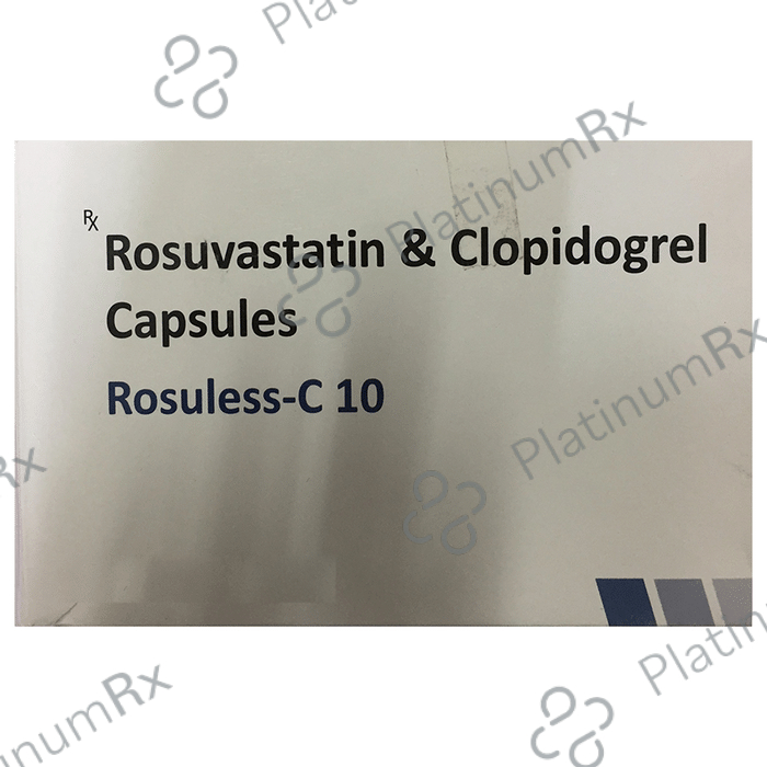 Rosuless C 10/75mg Capsule 10s