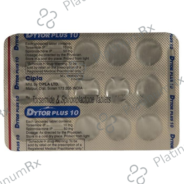 Dytor Plus 10/50mg Tablet 15s