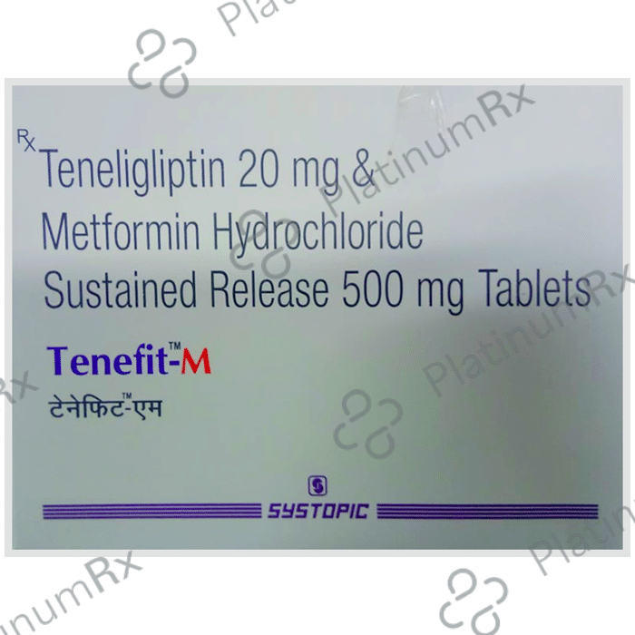 Tenefit M 500/20mg Tablet SR 15s