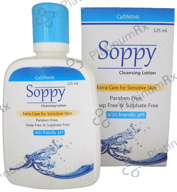 Soppy Cleansing Lotion for Sensitive Skin