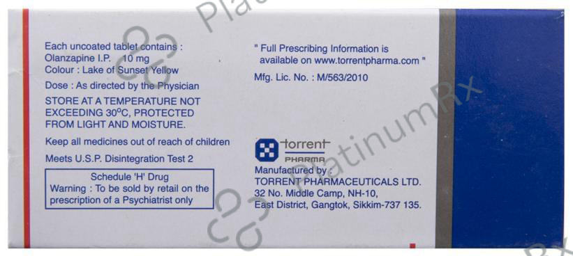 Tolaz DT 10 Tablet 10 Disintegrating Strip