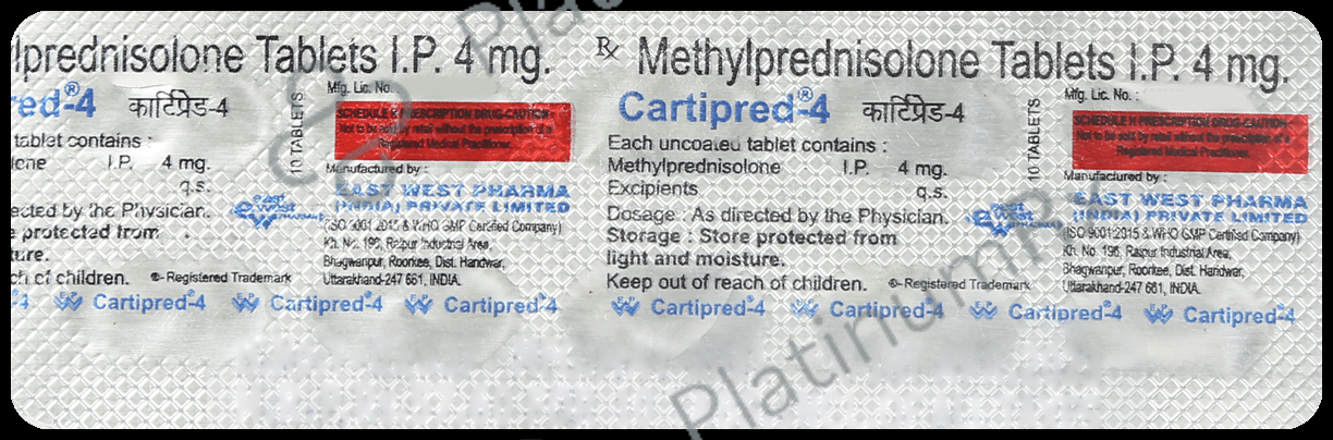 Cartipred 4mg Tablet 10s
