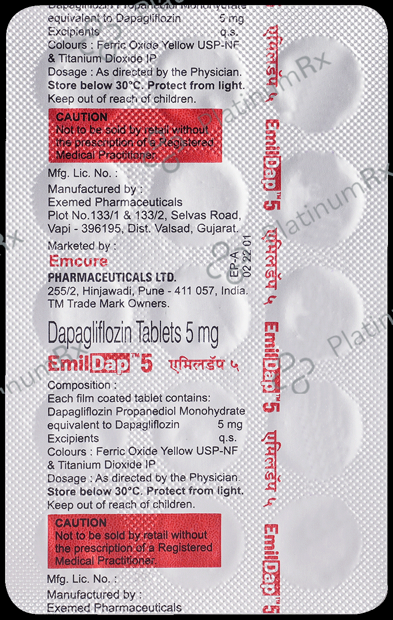 Emildap 5 Tablet