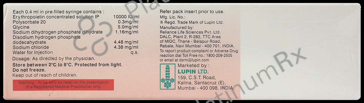 Epocept 4000IU Injection