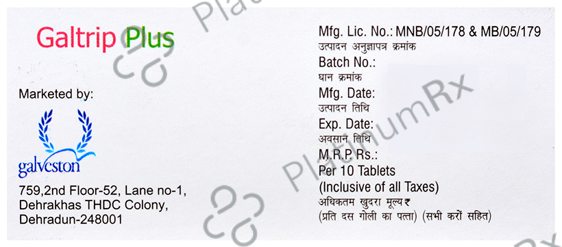 Galtrip Plus Tablet 10s