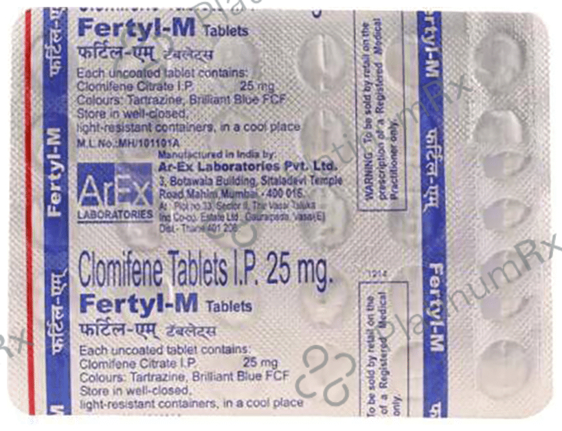 Fertyl M 25mg Tablet 30s