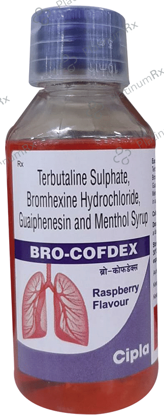 Bro Cofdex Syrup Raspberry 100ml