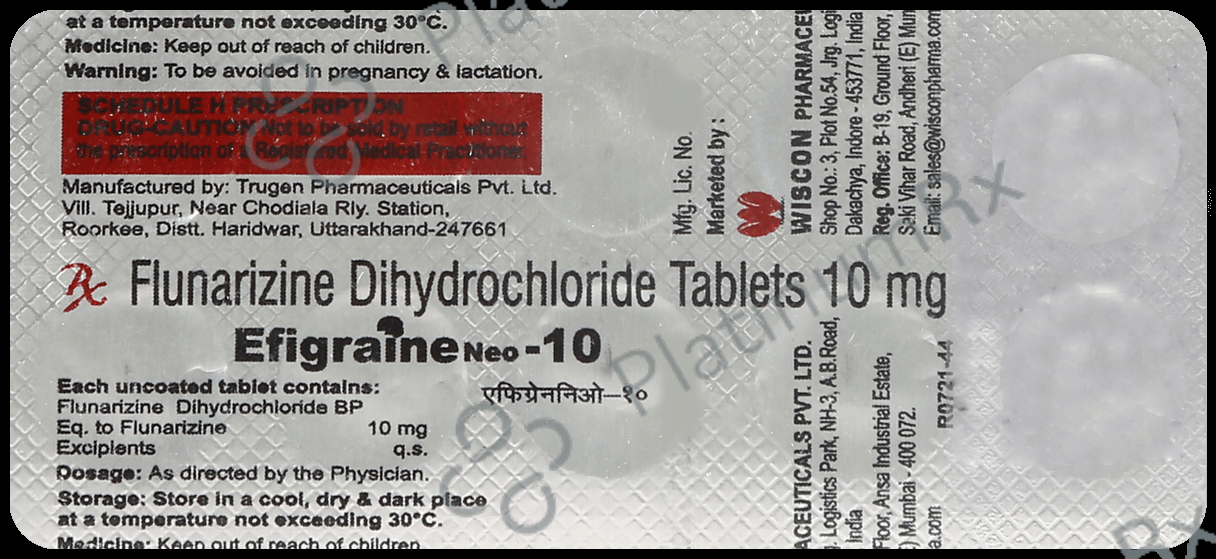 Efigraine 10mg Tablet