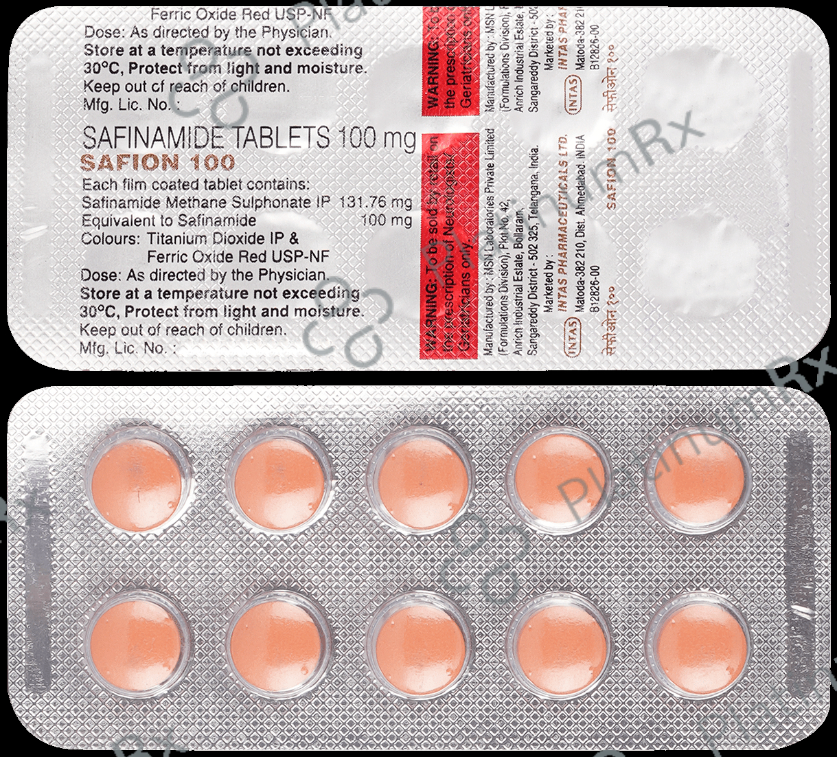 Safion 100mg Tablet 10s