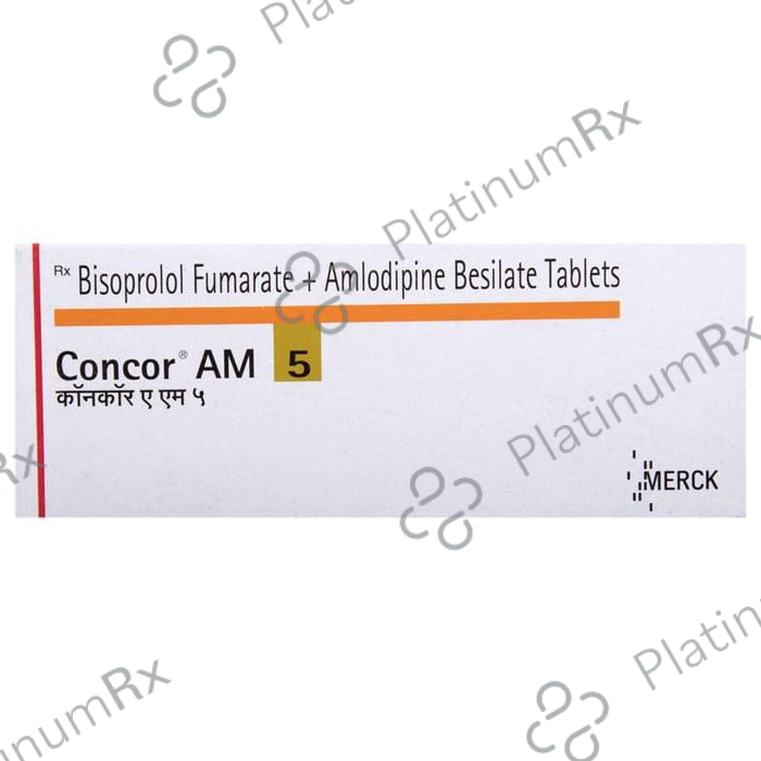 Concor AM 5/5mg Tablet 10s