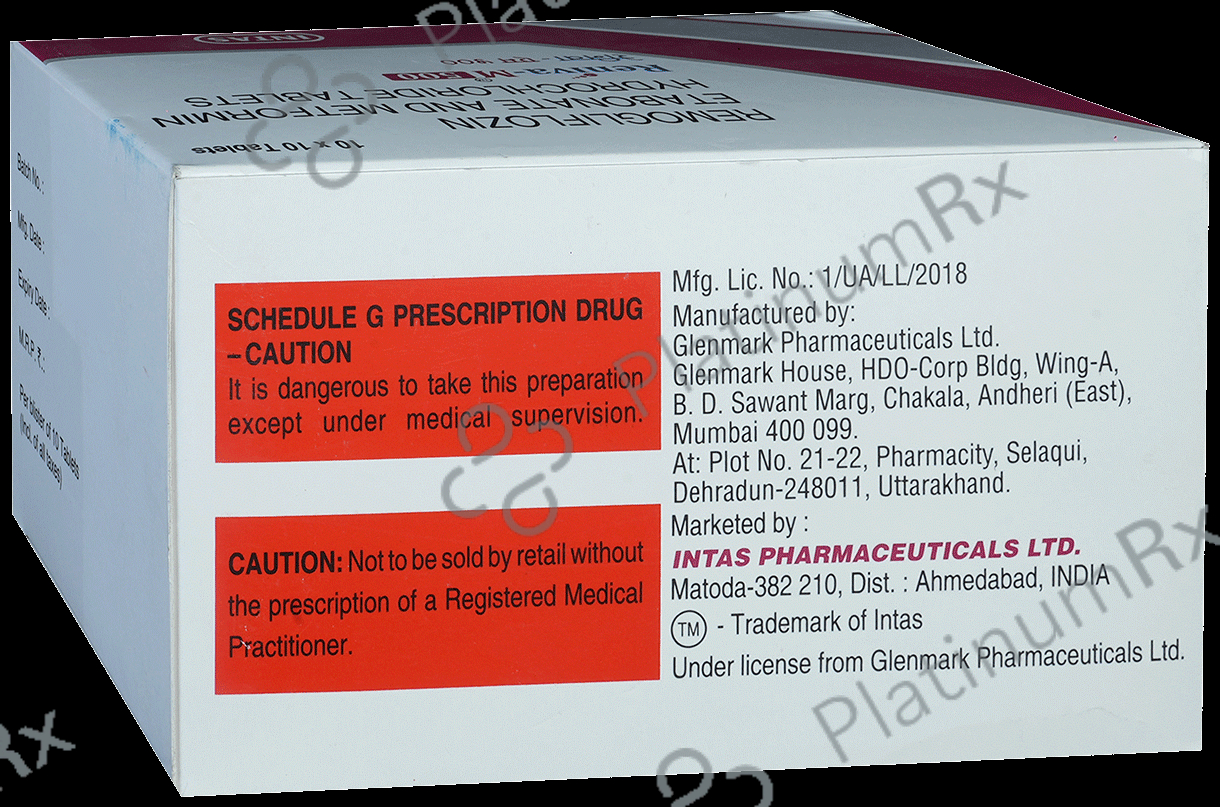 Reniva M 100mg/500mg Tablet