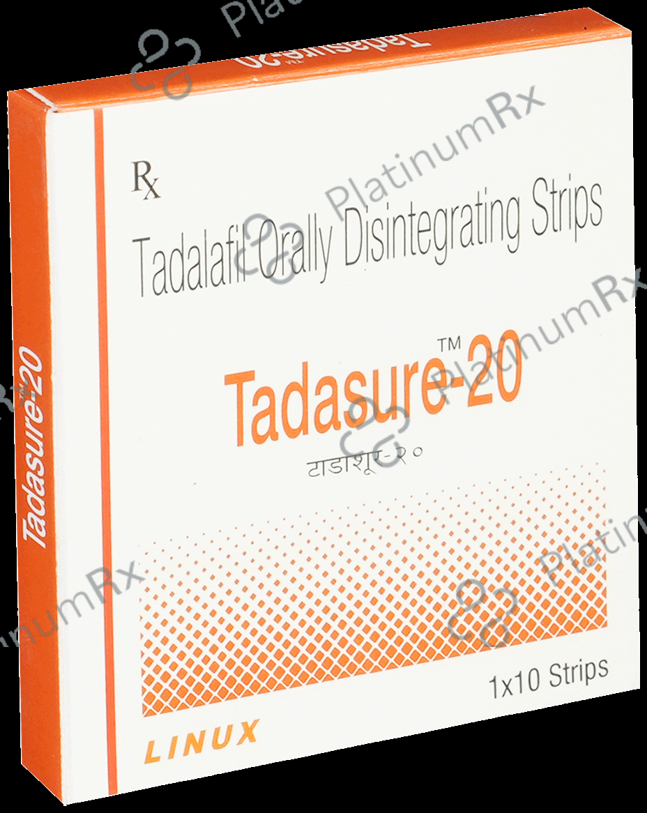 Tadasure 20mg Disintegrating Strip 1s