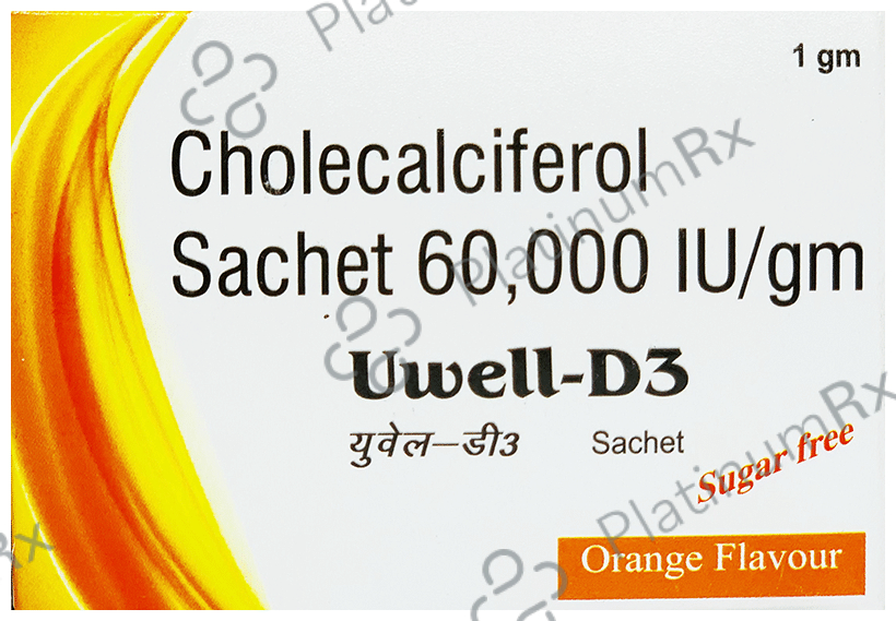 Uwell-D3 Sachet Orange Sugar Free