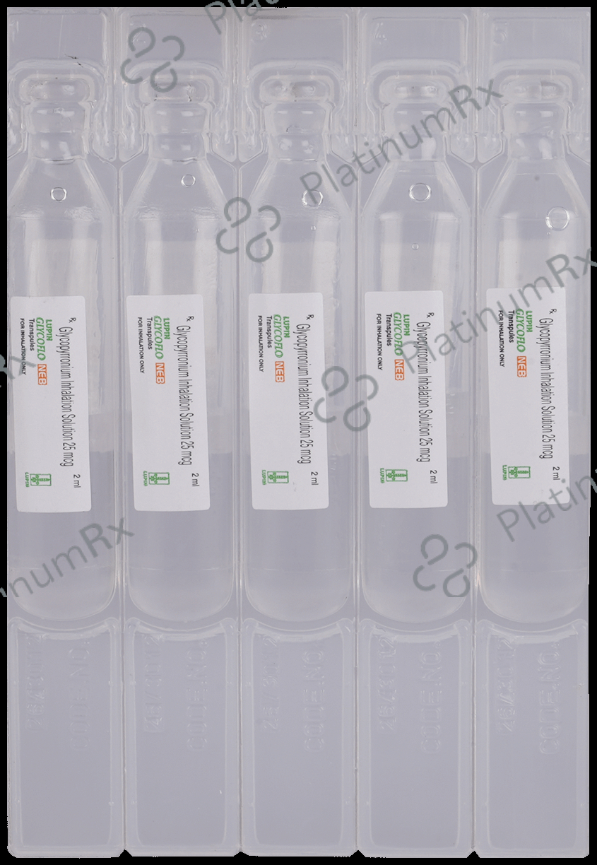 Glycoflo Neb 25mcg transpule 5s