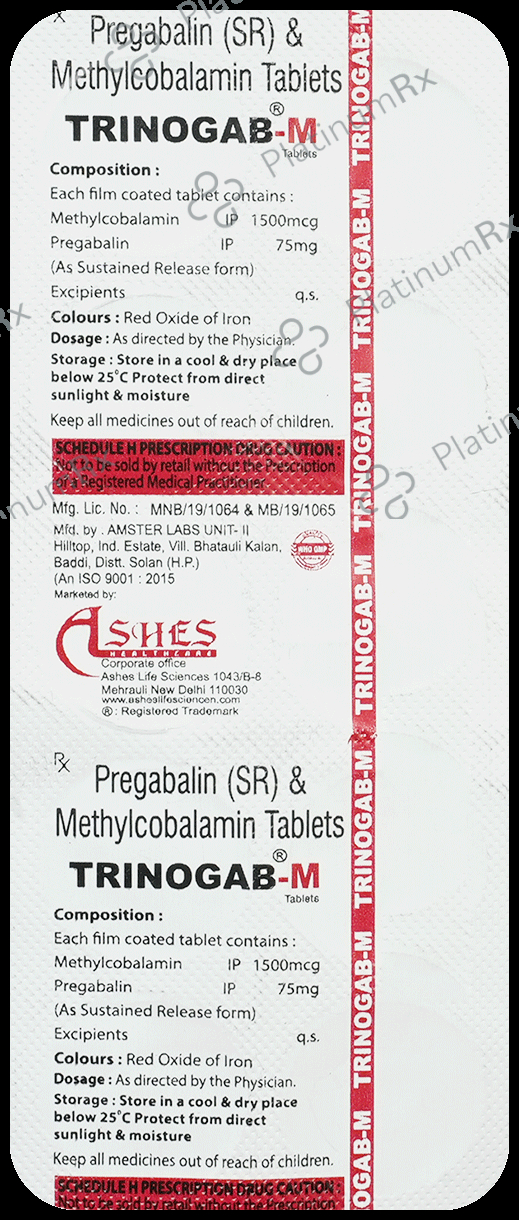 Trinogab-M Tablet