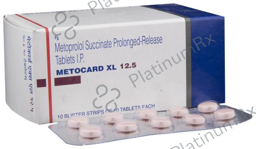 Metocard XL 12.5mg Tablet 15s