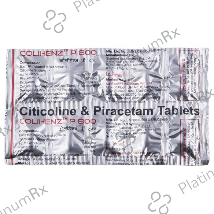 Colihenz P 500/800mg Tablet 10s