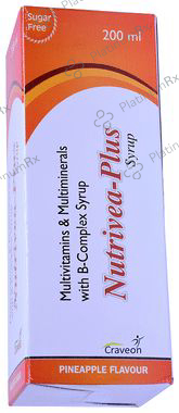Nutrivea-Plus Syrup Pineapple Sugar Free