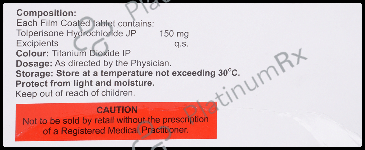 Tolmove 150mg Tablet 10s