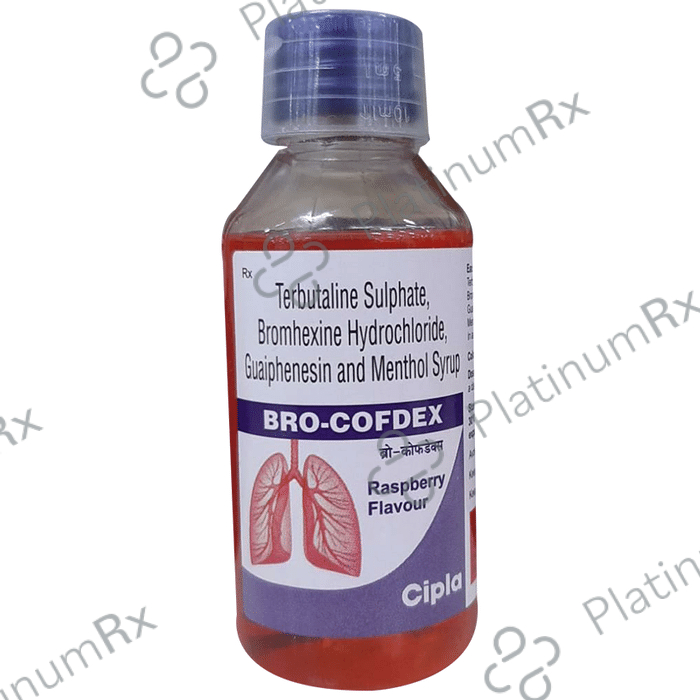 Bro Cofdex Syrup Raspberry 100ml