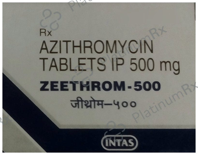Zeethrom 500mg Tablet 3s