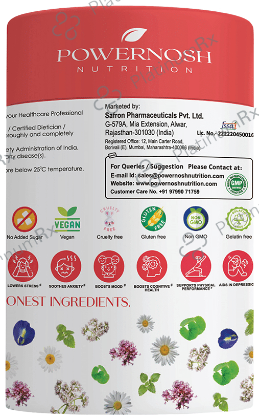PowerNosh Nutrition Stress Free Gummies Mixed Berries