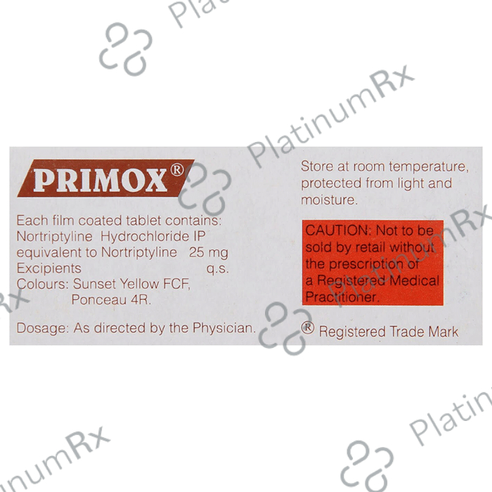Primox 25mg Tablet 10s
