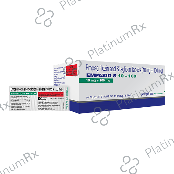 Empazio S 10/100mg Tablet 10s