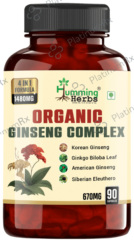 Humming Herbs Organic Ginseng Complex Capsule