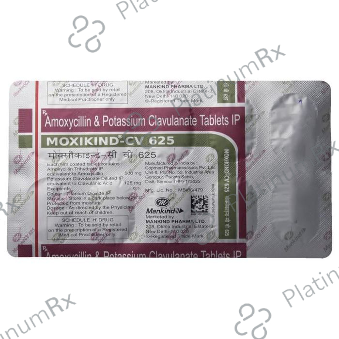 Moxikind CV 625mg Tablet 10s