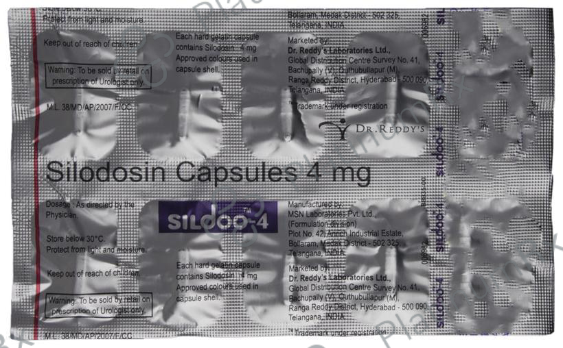 Sildoo 4mg Capsule 10s