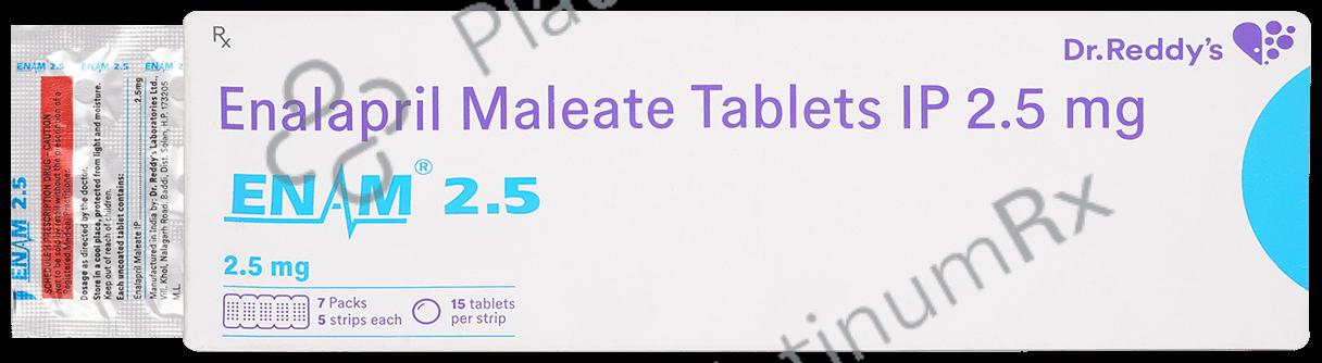 Enam 2.5mg Tablet 15s