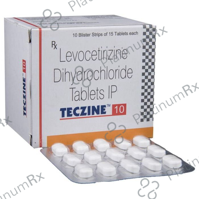 Teczine 10mg Tablet 15s